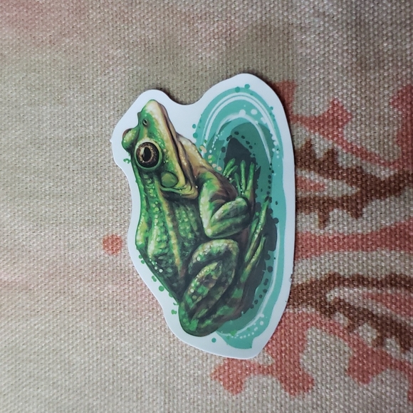(B) Frog Sticker 🐸 - Picture 5 of 5